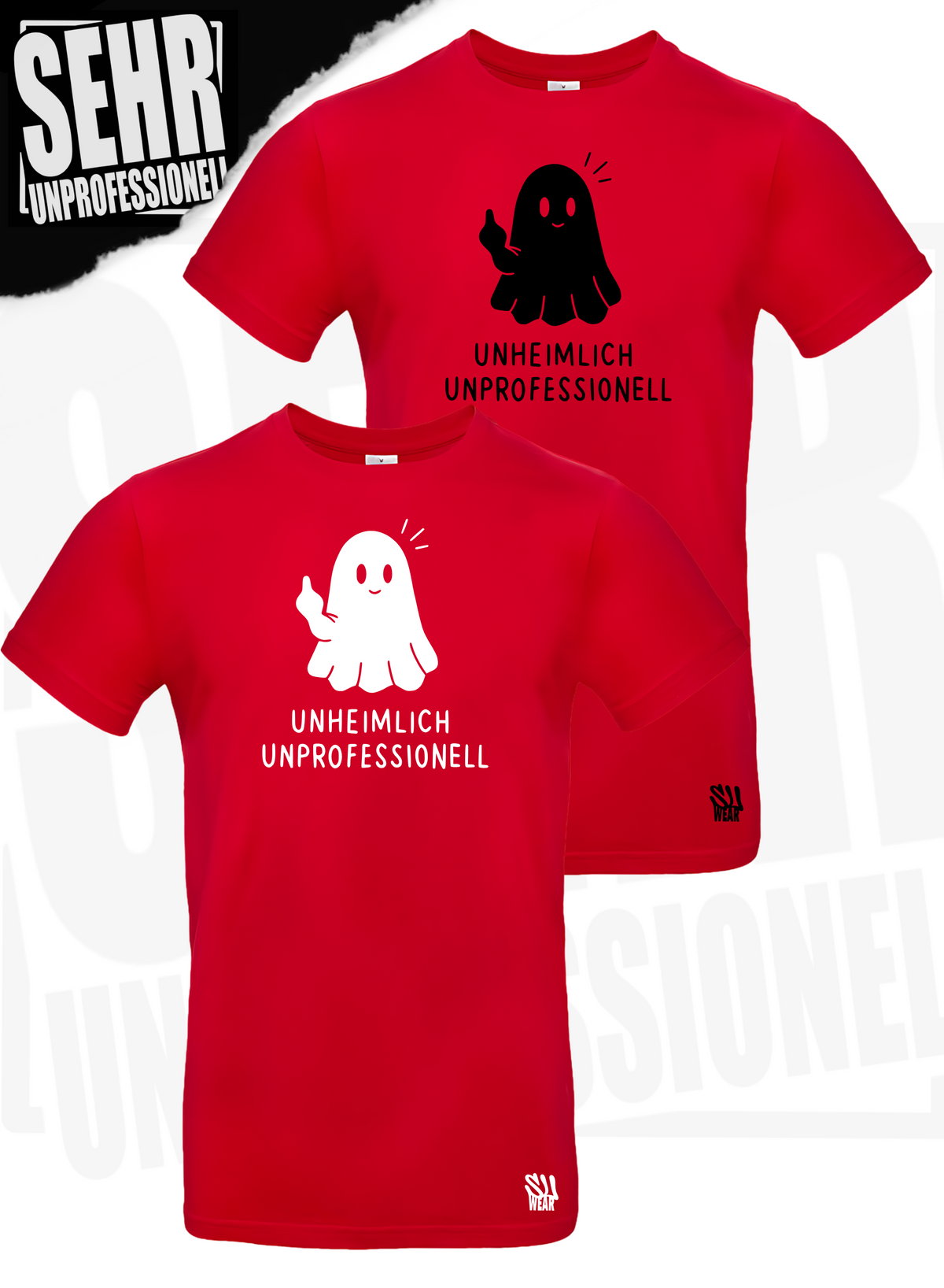 "Unheimlich Unprofessionell" Regular & Ladies-Shirt