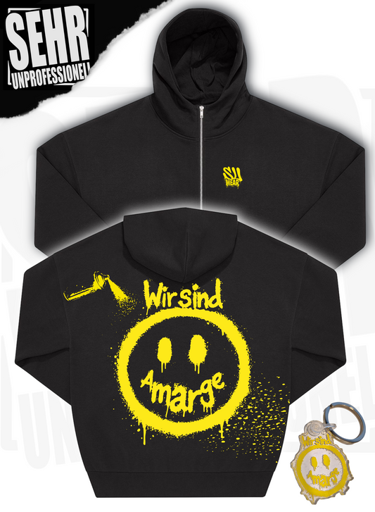 "Wir sind Amarge" Zip-Hoodie
