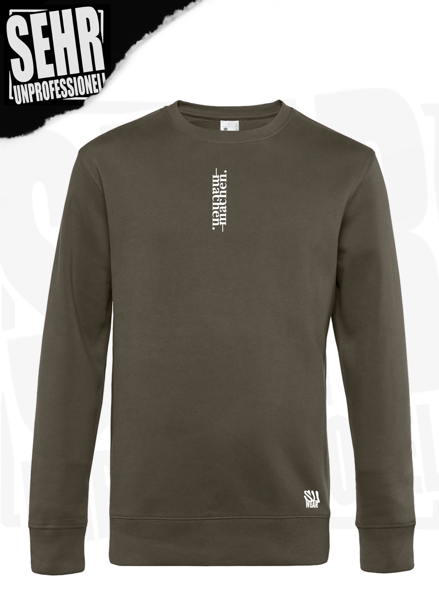 "machen." Regular-Sweater