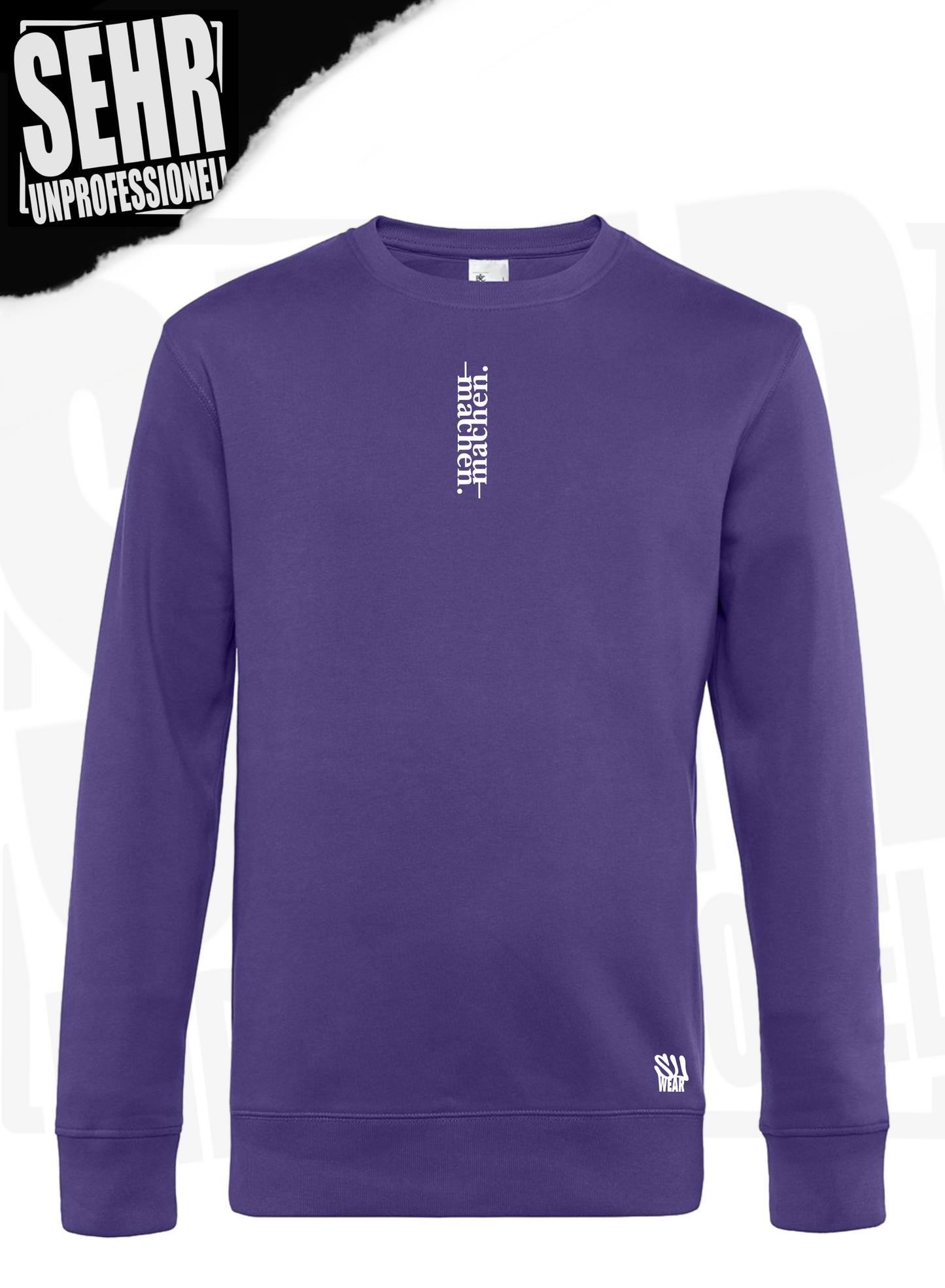 "machen." Regular-Sweater