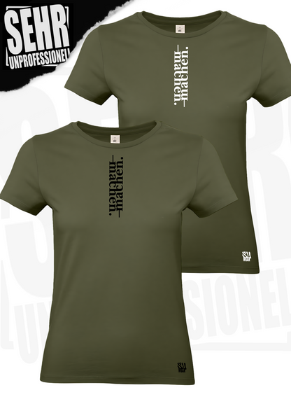 "machen." Regular- & Ladies-Shirt