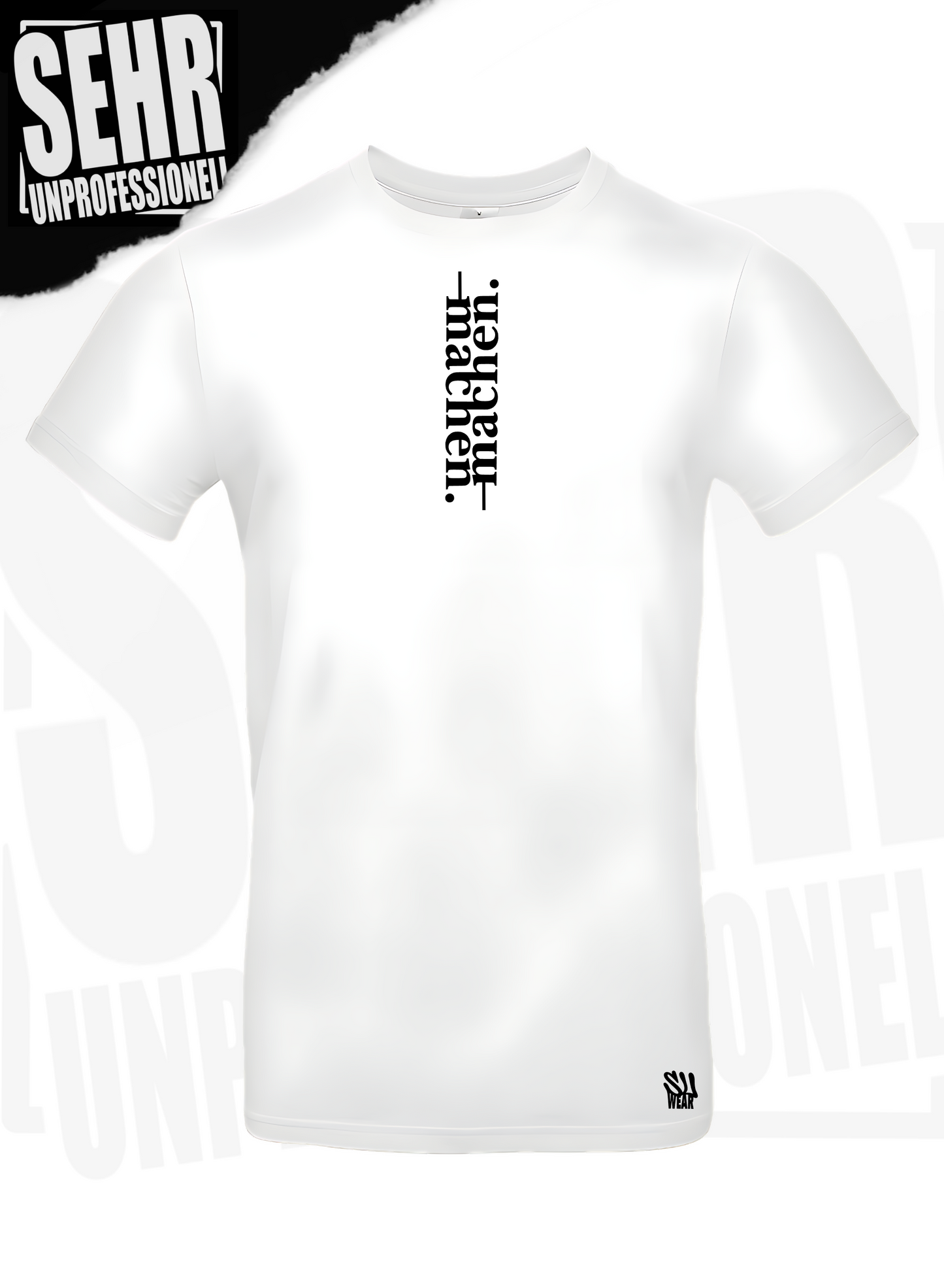 "machen." Regular- & Ladies-Shirt