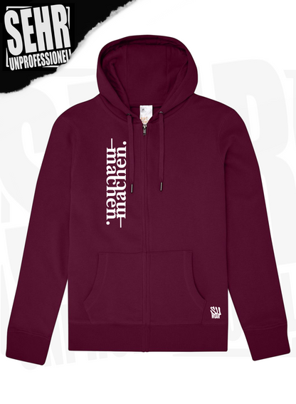 "machen." Zip-Hoodie