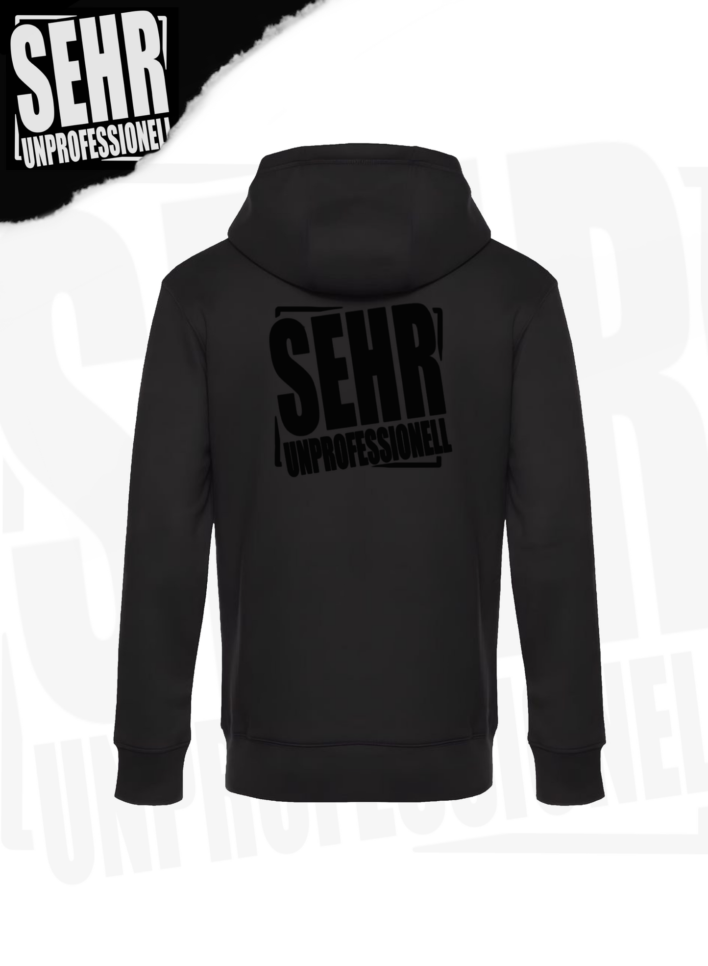 "Sehr Unprofessionell" Zip-Hoodie