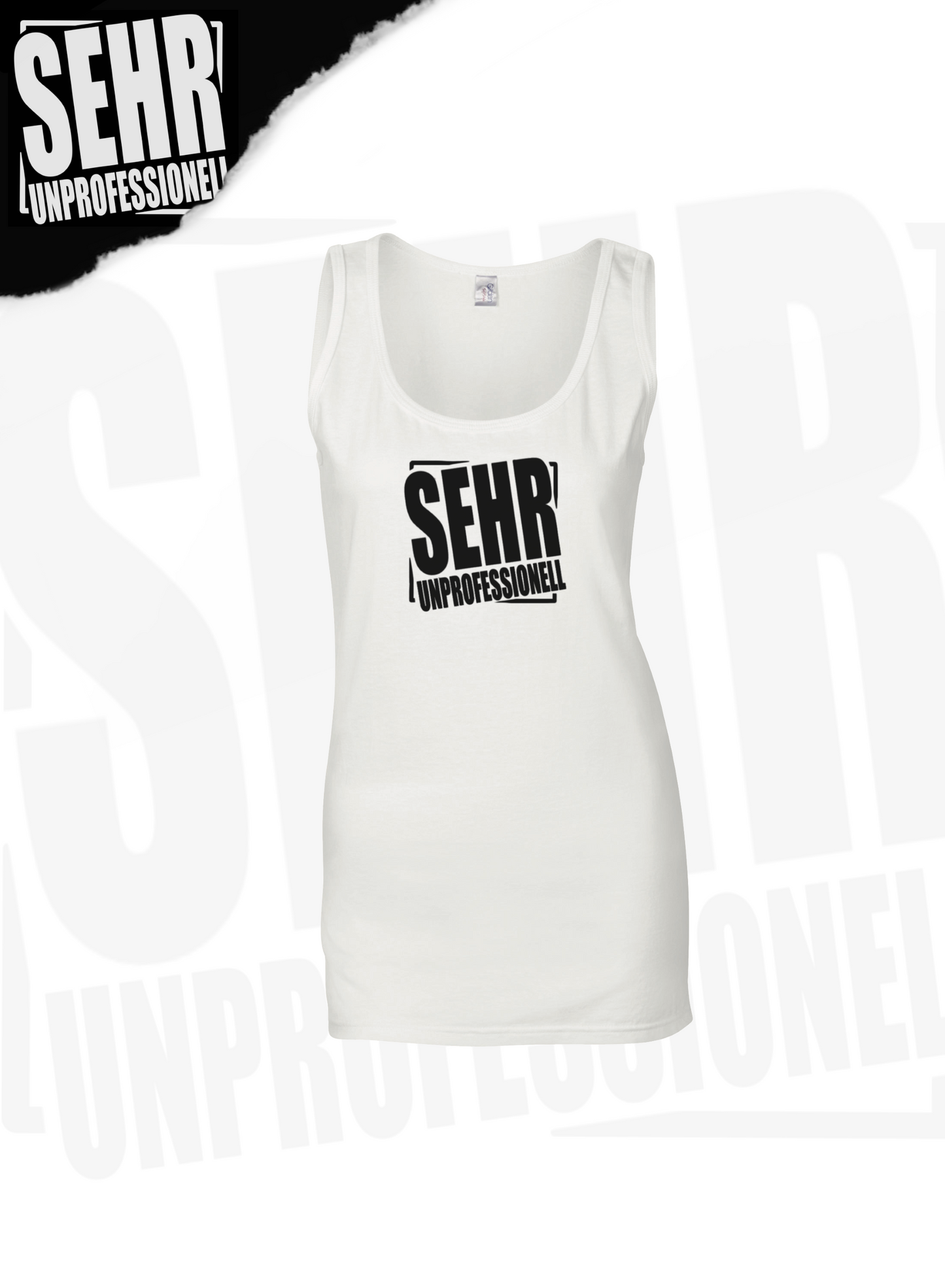 "Sehr Unprofessionell" Man- & Ladies-Tanktop